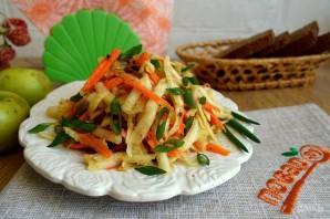 Салат из сельдерея и моркови - фото шаг 5