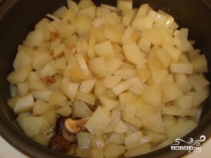Жаркое из индейки с картошкой в мультиварке - фото шаг 3