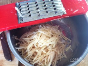 Картофельные оладьи с беконом - фото шаг 1