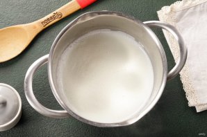 Молочный суп с вермишелью - фото шаг 3