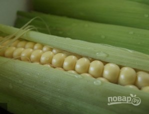 Кукуруза в початках - фото шаг 2