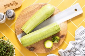 Кабачки жареные - фото шаг 2