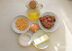 Гороховый суп-пюре туркменский - фото шаг 1