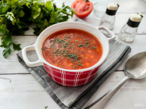 Болгарский суп из чечевицы - фото шаг 7