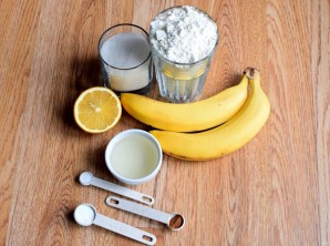Постное банановое печенье - фото шаг 1