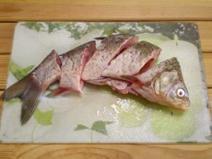 Жареная рыба с овощами - фото шаг 2