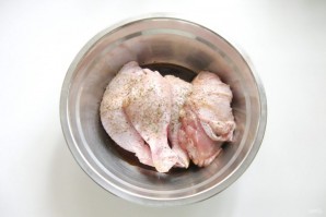 Рагу из курицы с баклажанами в рукаве - фото шаг 4