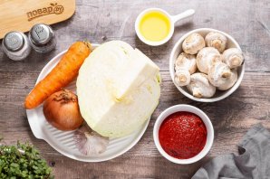 Постная солянка из свежей капусты - фото шаг 1