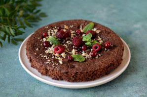 Шведский шоколадный пирог - фото шаг 7