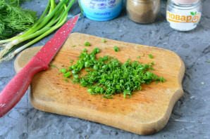 Салат с брокколи и редисом - фото шаг 5