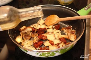 Паста с грибами шиитаке - фото шаг 2