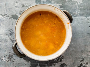 Картофельный суп с бобовыми - фото шаг 5