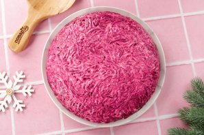 "Селёдка под шубой" на год Лошади - фото шаг 8