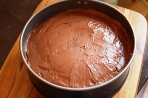 Шоколадный торт с муссом - фото шаг 8