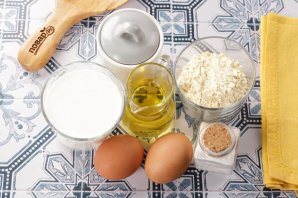 Блины из кукурузной муки - фото шаг 1