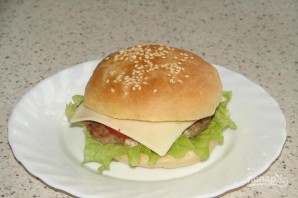 Гамбургер "Макдональдс" - фото шаг 6