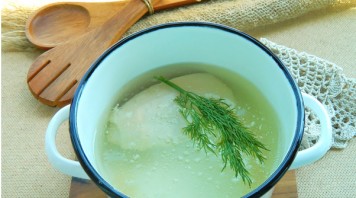Куриный суп с фасолью консервированной - фото шаг 2