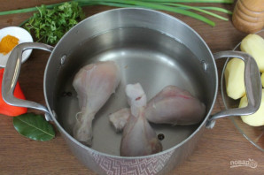 Куриный суп с куркумой - фото шаг 2