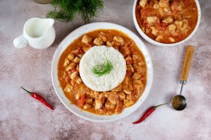 Курица карри - фото шаг 13