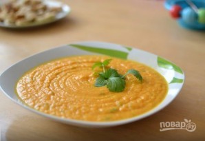 Острый морковный суп с курагой - фото шаг 4