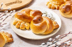 Постные булочки "Жаворонки" - фото шаг 16