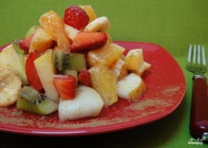 Сладкий салат из фруктов - фото шаг 5