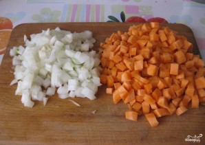Чечевица с овощами - фото шаг 2