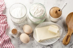 Пирожки на сметане - фото шаг 1