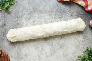 Рулет из лаваша с рыбой - фото шаг 7