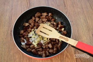 Стифадо из говядины с рисом - фото шаг 3