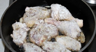 Жареная курица в горчице - фото шаг 2