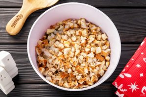 Салат "Снеговик" - фото шаг 11