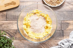 Нутовый хлеб без муки и дрожжей - фото шаг 8