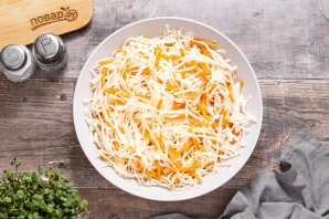 Постная солянка из свежей капусты - фото шаг 3