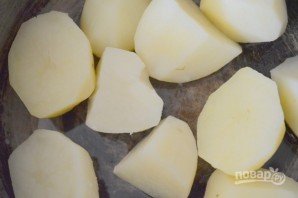 Куриные тефтельки в картофельных корзиночках - фото шаг 1