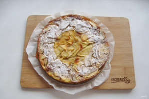 Пирог "Невидимка" из яблок и груш - фото шаг 15