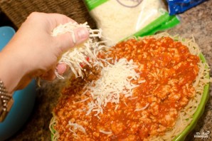 Пирог со спагетти - фото шаг 4
