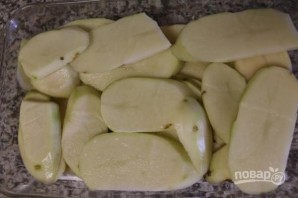 Картофельная запеканка с двумя видами сыра - фото шаг 1