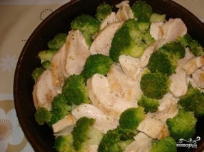 Куриное филе с брокколи в сливочном соусе - фото шаг 3