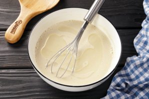 Блины с красной рыбой - фото шаг 7