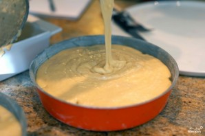 Пирог с консервированными грушами - фото шаг 5