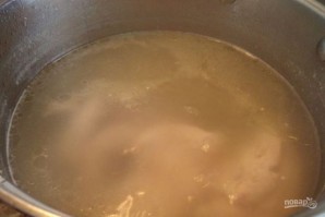 Куриный сырный суп с плавленым сыром - фото шаг 1