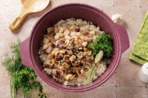 Ризотто с морепродуктами - фото шаг 7