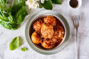 Мясные тефтели с рисом - фото шаг 17