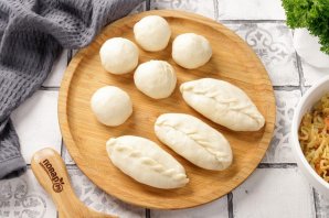 Печеные пирожки на кефире