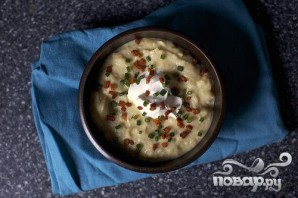 Картофельный суп с чесноком - фото шаг 5