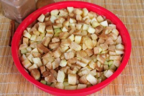 Открытый овсяный пирог с яблоками - фото шаг 7