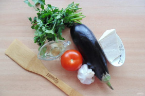 Адыгейский салат с баклажанами - фото шаг 1