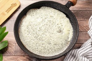 Блины на кипятке - фото шаг 9