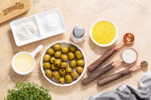 Жареные оливки - фото шаг 1